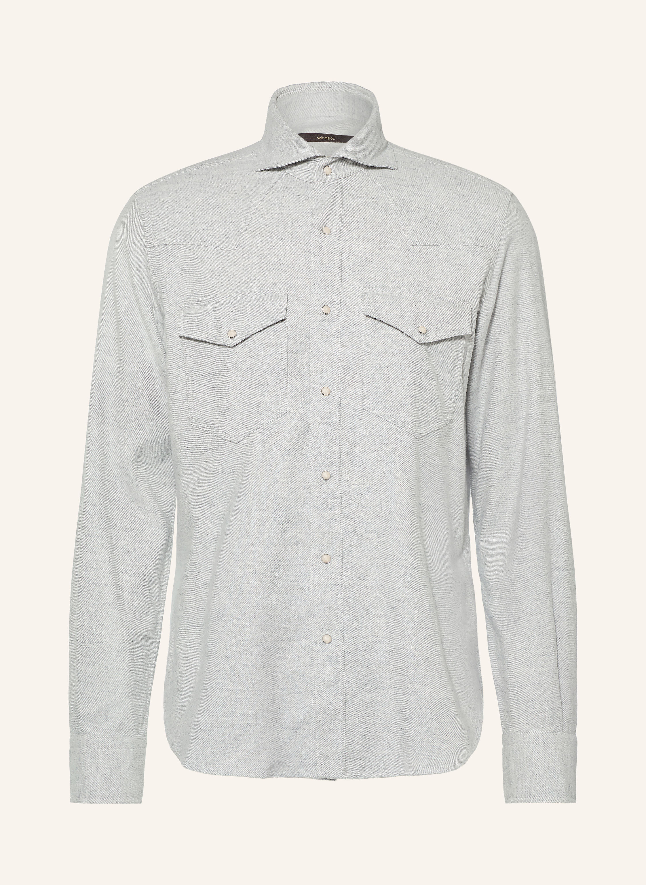 windsor. Overshirt LENNIO aus Flanell