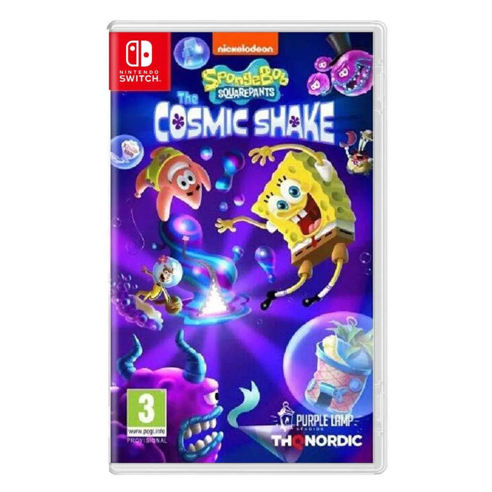 Nintendo Switch SpongeBob SquarePants The Cosmic Shake