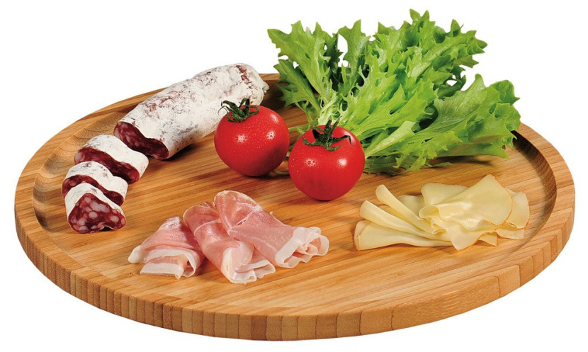 Talerz na pizze, deska do serwowania z bambusa