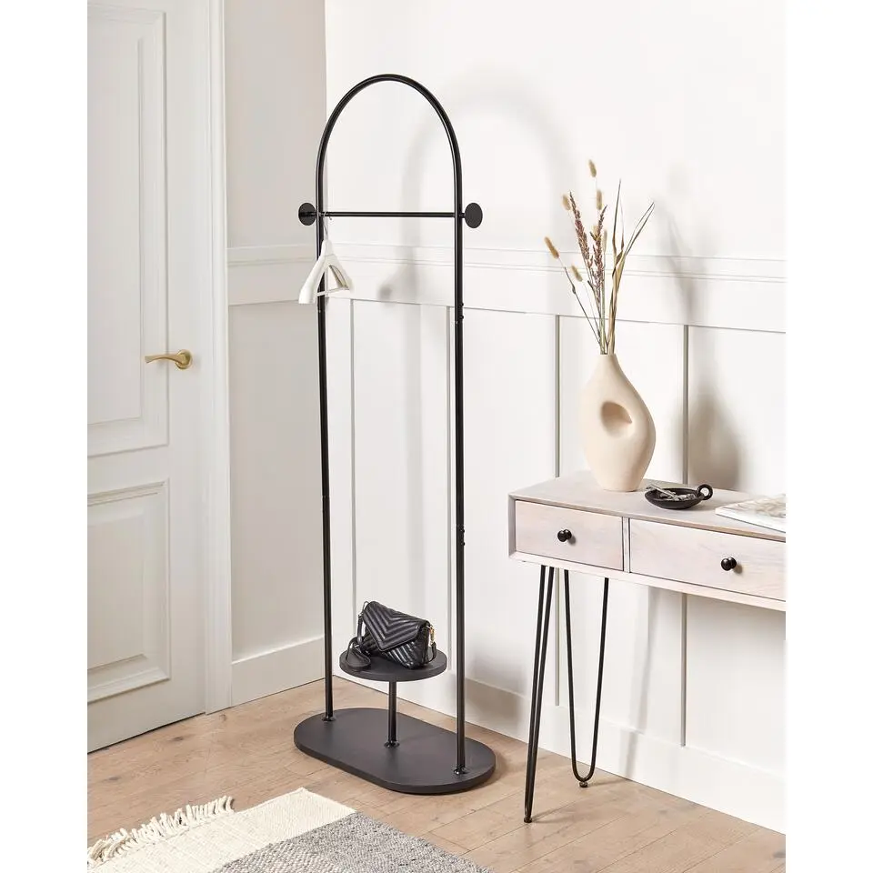 HARDIN - Kapstok - Zwart - IJzer