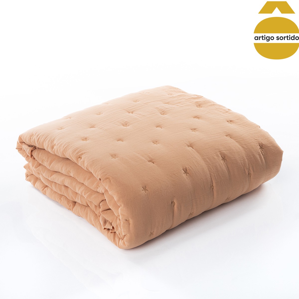 Edredão FERME bordado com folho 160x220cm