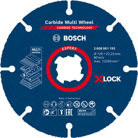 Trennscheibe »EXPERT Multi «, 125 x 22,23 mm, X-Lock