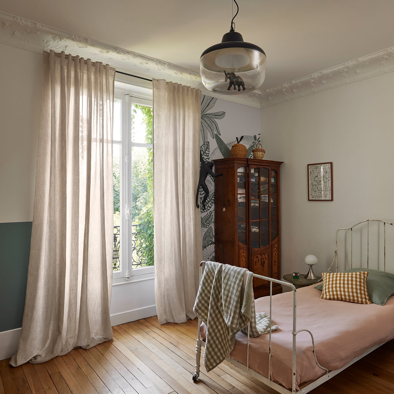 Madura Veiling Neapoli gevlekt beige 354x299 cm