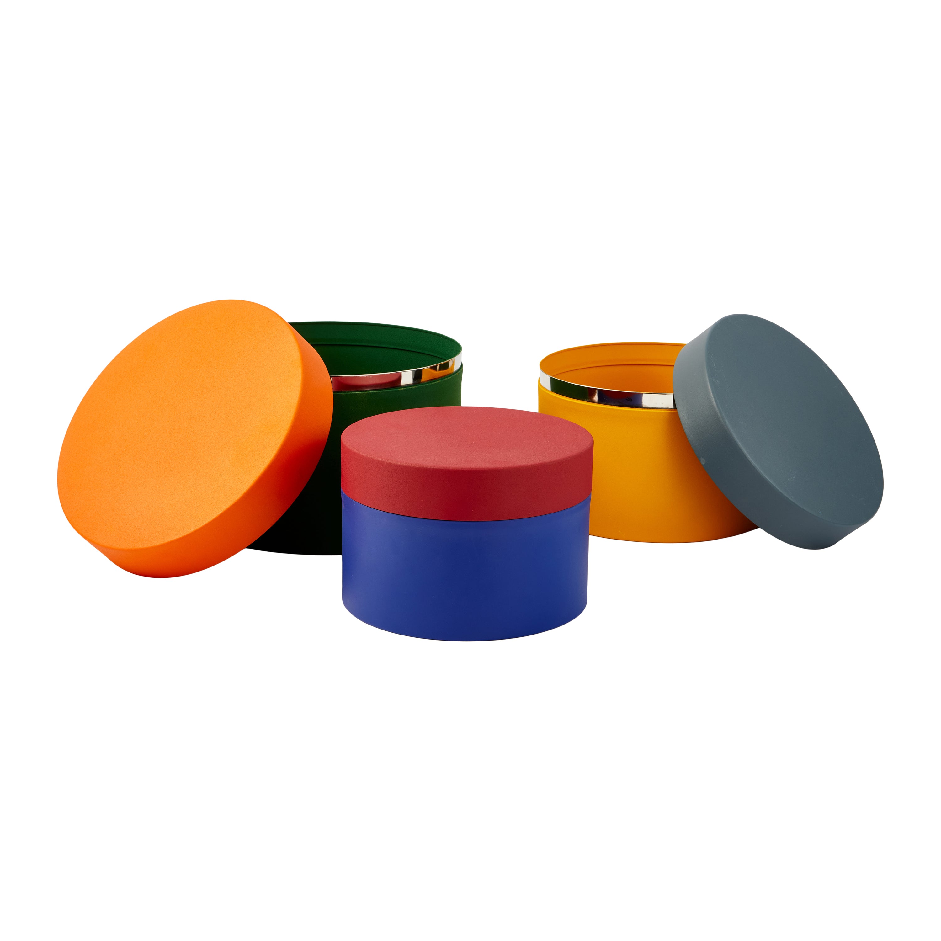 POLSPOTTEN Caps & Jars Voorraadpot - Set van 3 - Multi