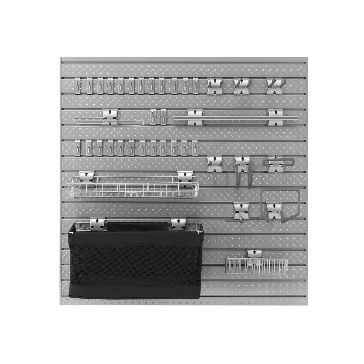 NewAge Products 40-Piece Steel Slatwall Accessory Kit