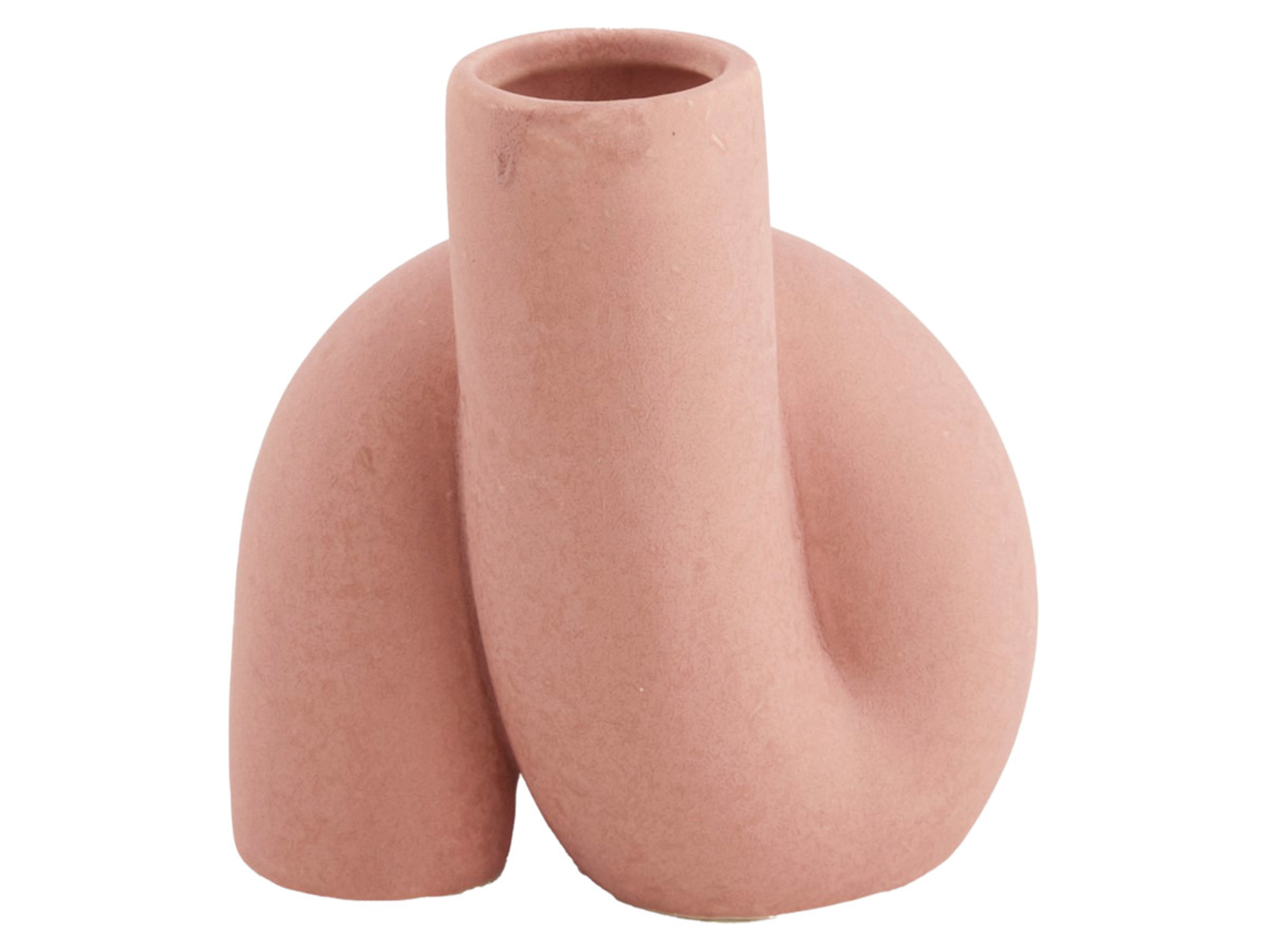 Wazon porcelanowy 11,5 cm różowy