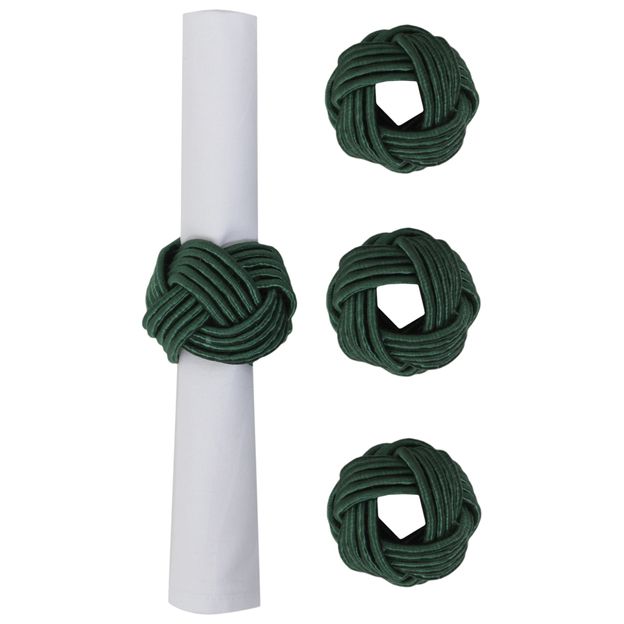 ARGOLA PARA GUARDANAPO COM 4 TRESSOIR
