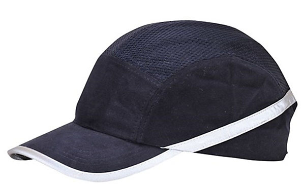 Casquette anti-heurt aérée - PW69 - bleu marine