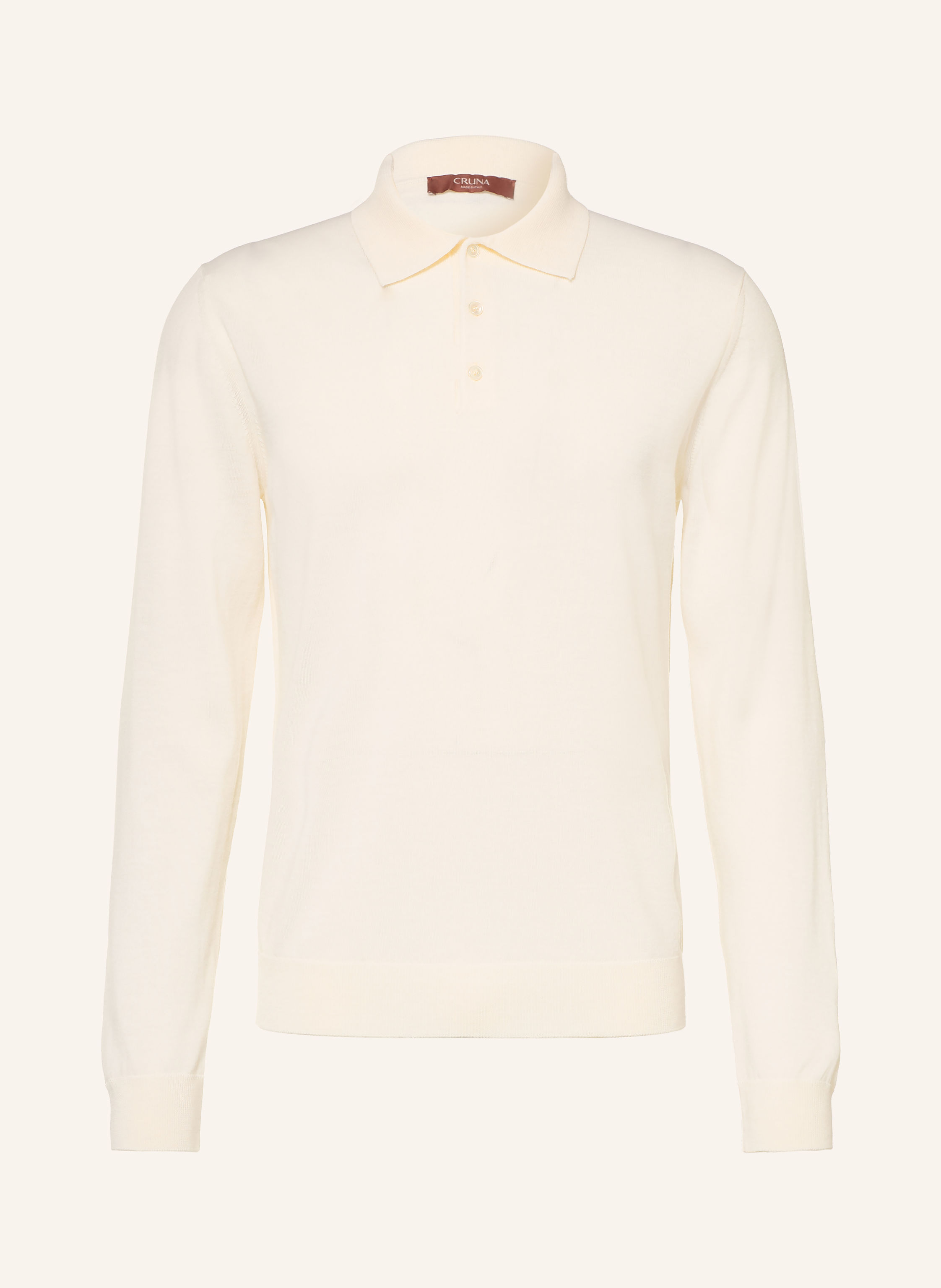 CRUNA Strick-Poloshirt