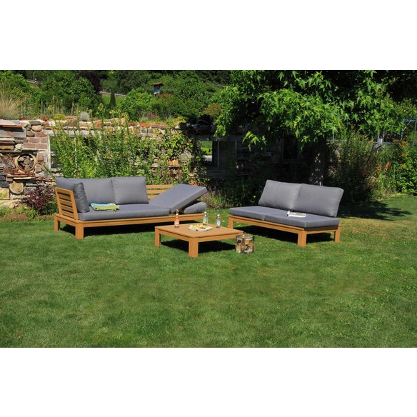 Loungeset »GRANADA«, 5 Sitzplätze, Polyester, inkl. Auflagen