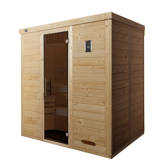 Sauna »Kemi 3«, BxHxT: 195 x 200 x 145 cm