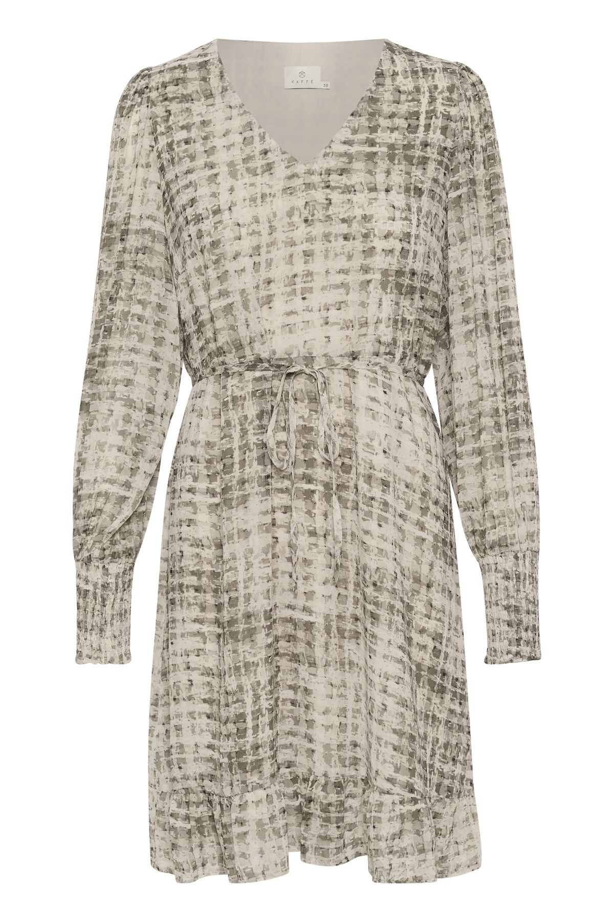 Kaffe KAtrinike V-neck Long Sleeve Dress