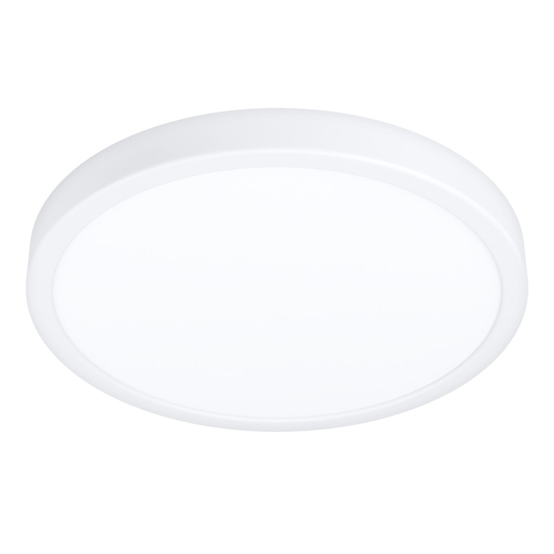 Plafonnier LED Fueva 5 blanc Ø 28,5 cm blanc neutre 2500 lm 20,5 W EGLO