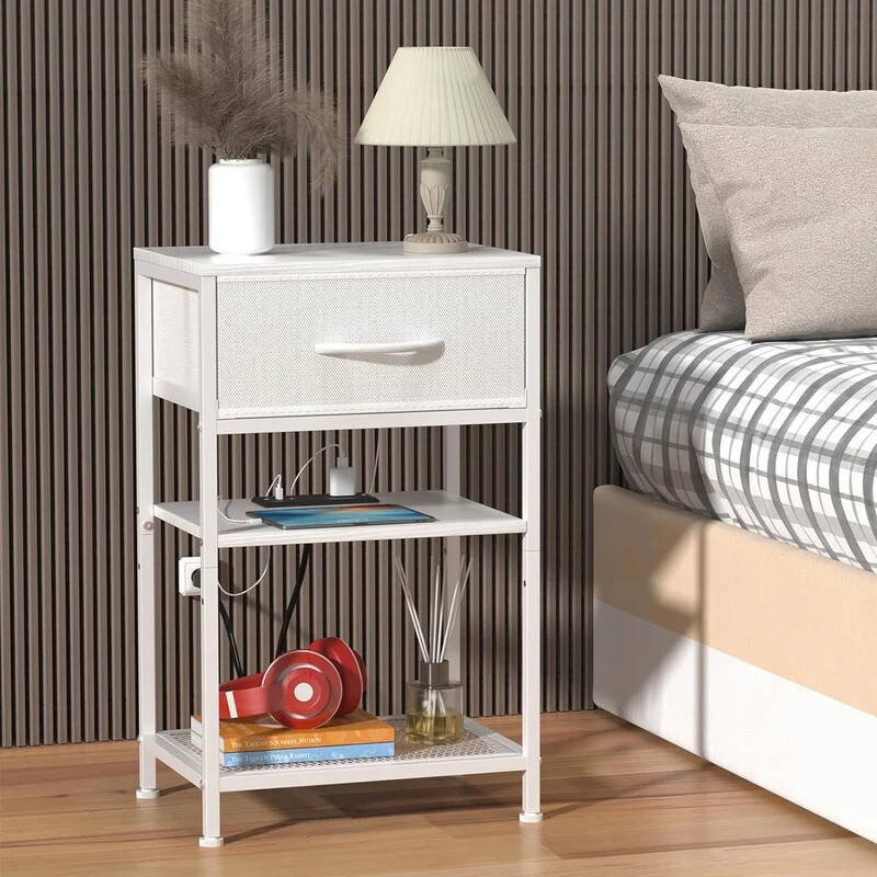 Nightstand with Charging Station