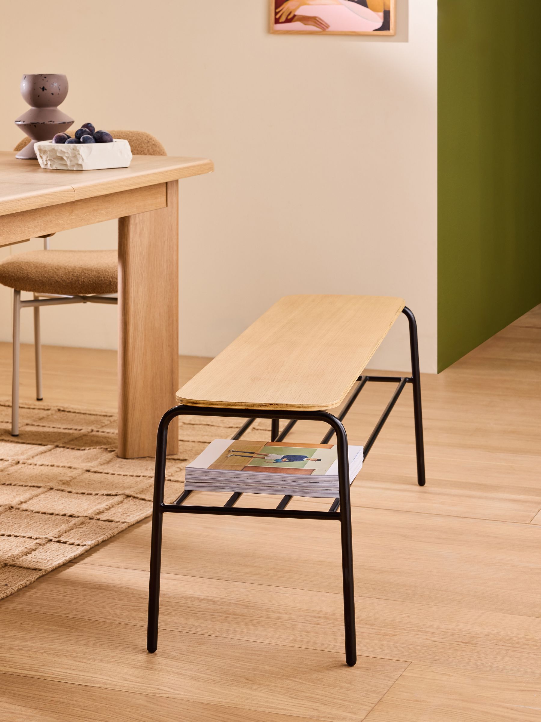 Sadie Bench in Black