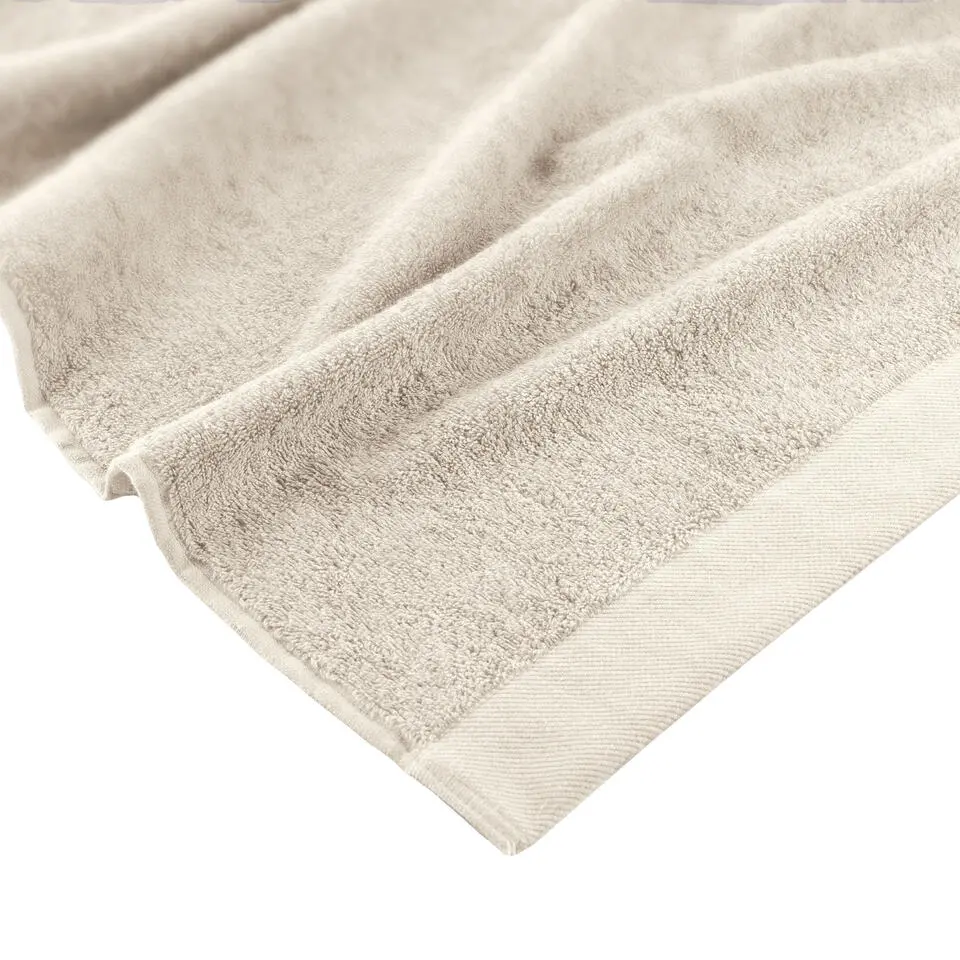 Walra baddoek - beige - 50x100 cm