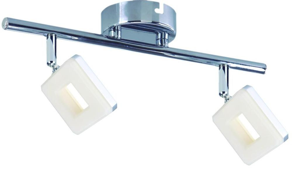 Lampa sufitowa CYNTHIAbiała chromowana LED 2x10W 3000K 430lm Candellux