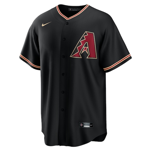 Arizona Diamondbacks Nike Alternate Replica Team Jersey - Black