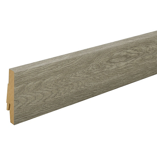 Pack 5 Plinthes décoratives 5966 chêne khaki 2400 x 70 x 19 mm