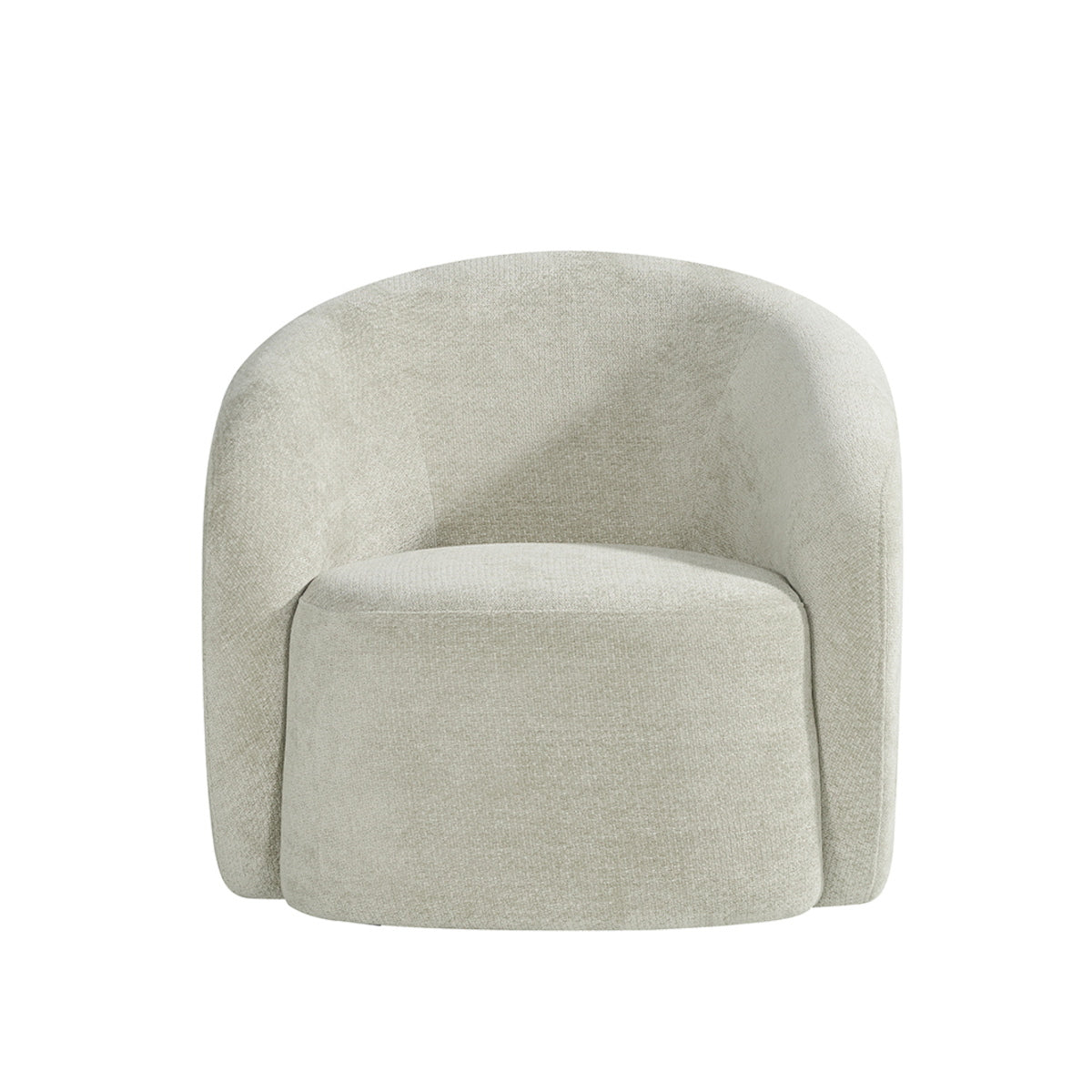 LABEL51 Fauteuil Alby - Naturel Stof - 84x82x79cm