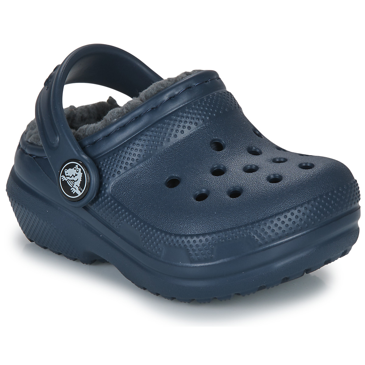 Crocs - Classic Lined Clog T - Marine / Grey
