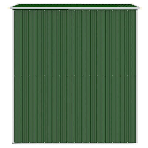NNEVL Garden Shed Green 192x191x223 cm Galvanised Steel