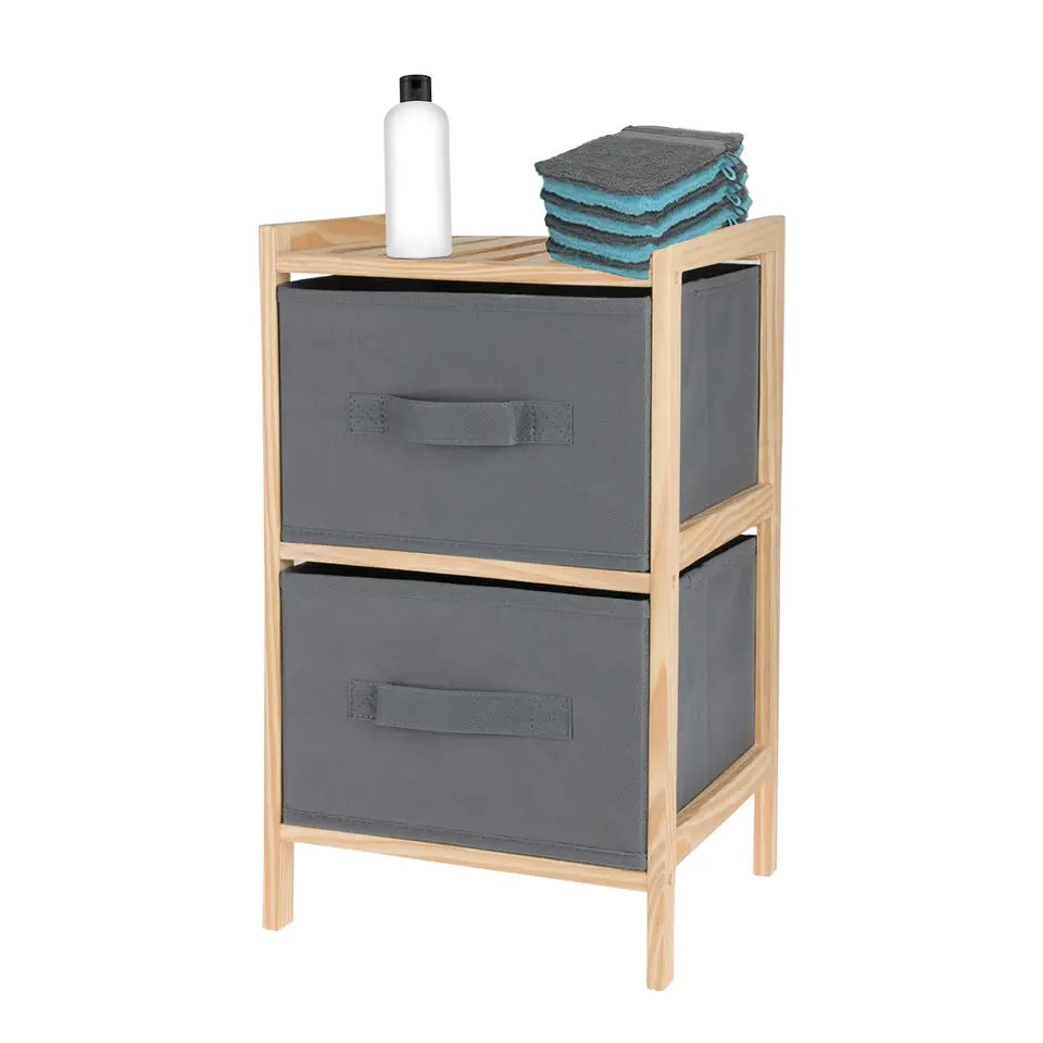 Bathroom Solutions Badkamerkastje - 2-laags - 28 x 25 x 46 cm