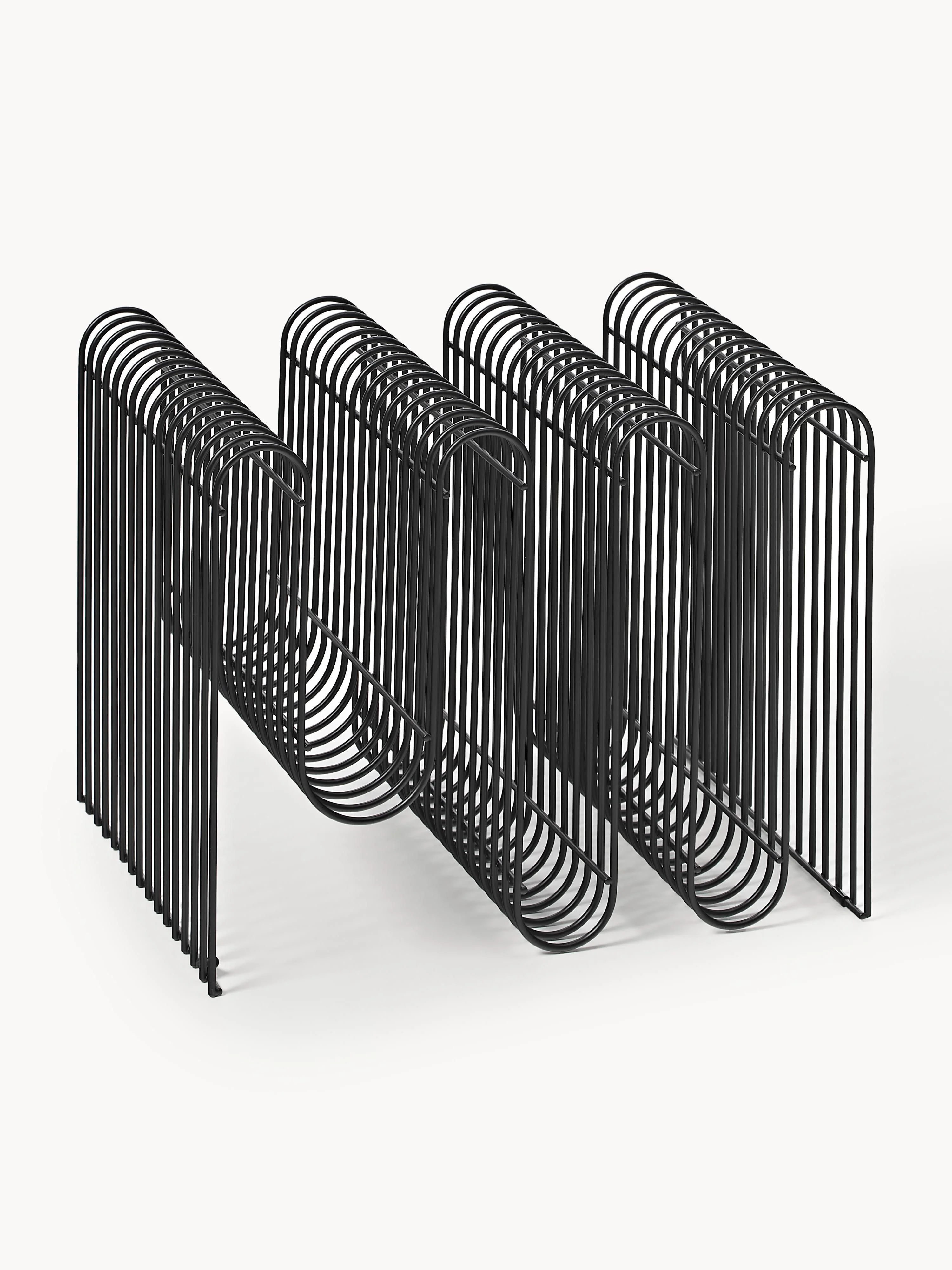 Zeitschriftenhalter Curva aus Metall