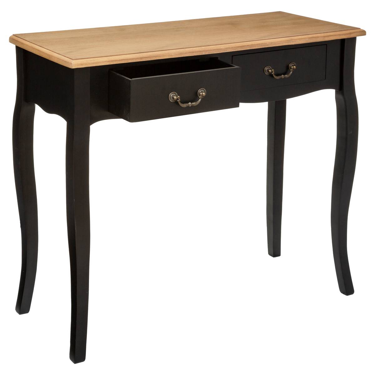Console "Chrysa" Black, L.87 cm