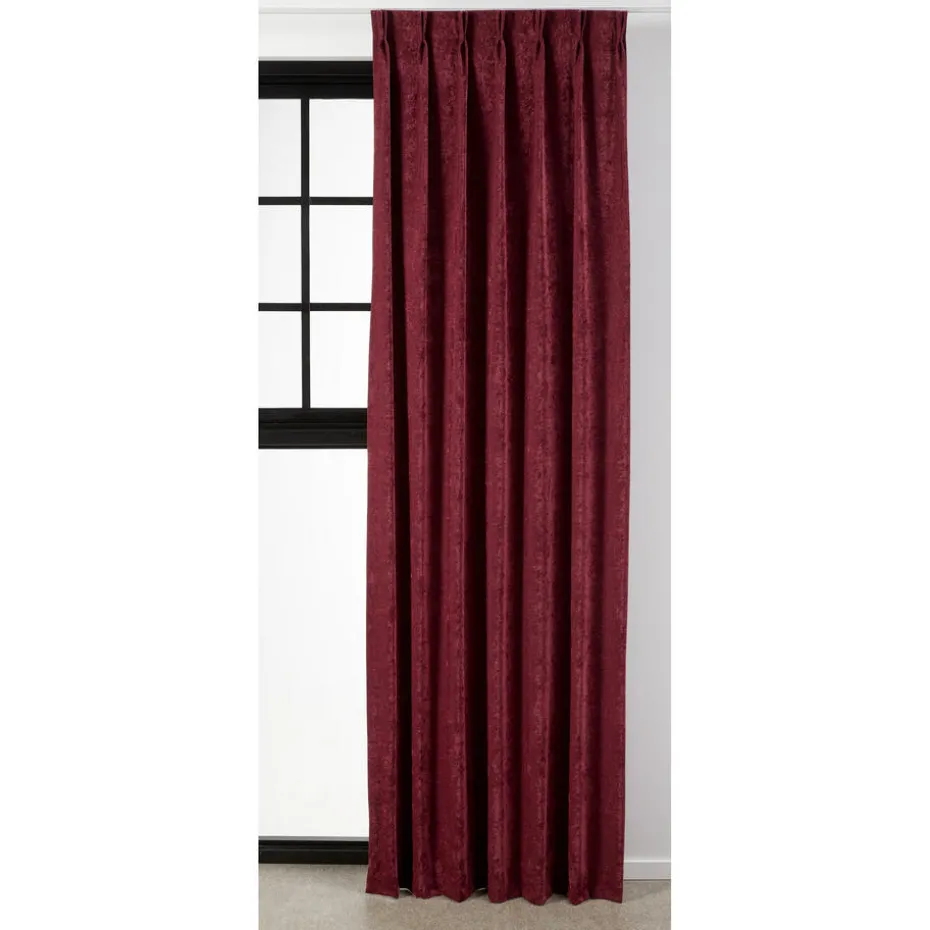 Kwantum Vouwgordijnen | Gordijnen | Gordijn Odion  Bordeaux