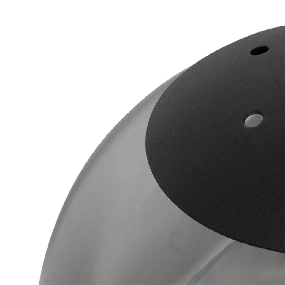 Qazqa hanglamp pallon zilverkleurig e27