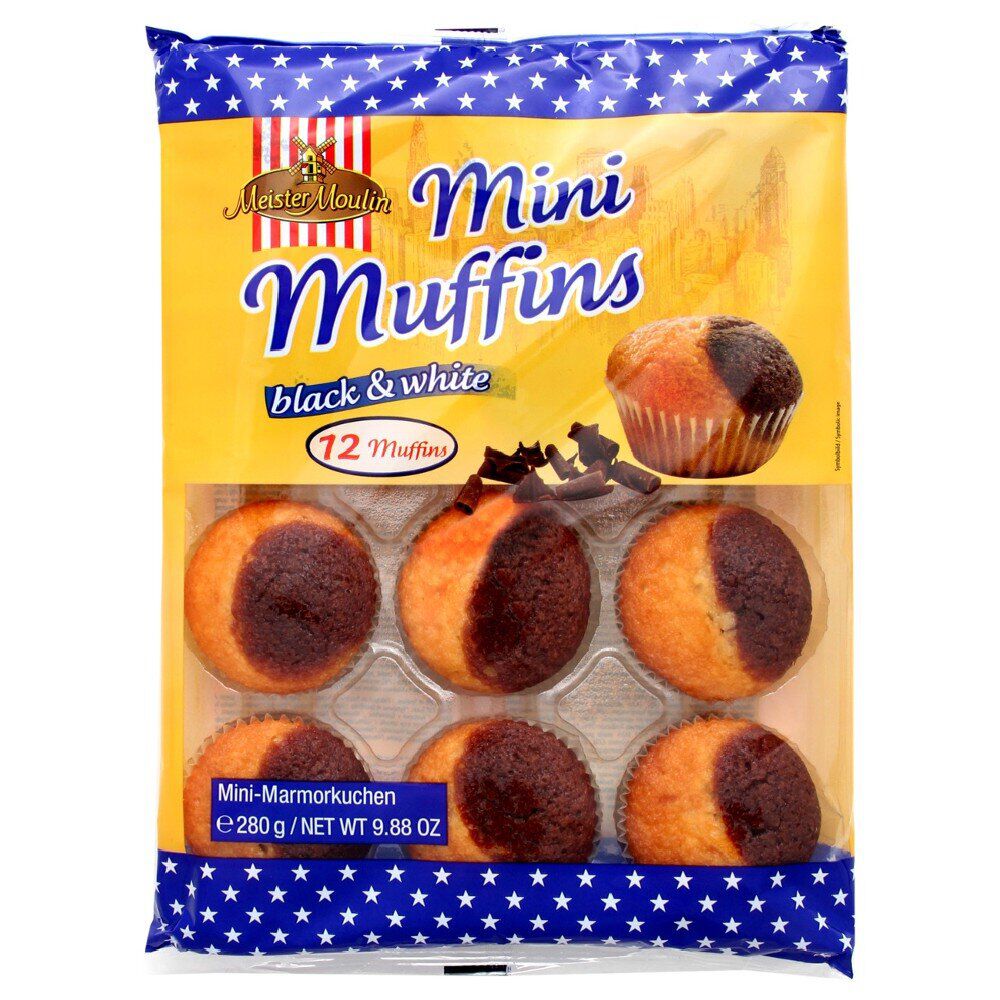 MINI MUFFINS MARBRé x 12