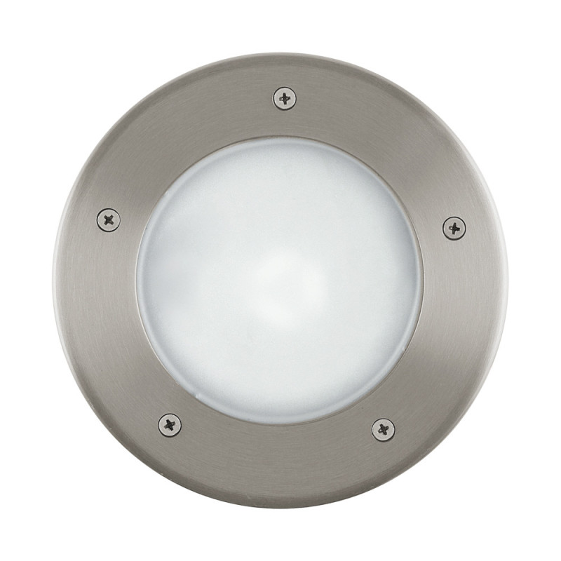 Spot encastrable Riga 3 acier inoxydable E27 IP67 16 W EGLO