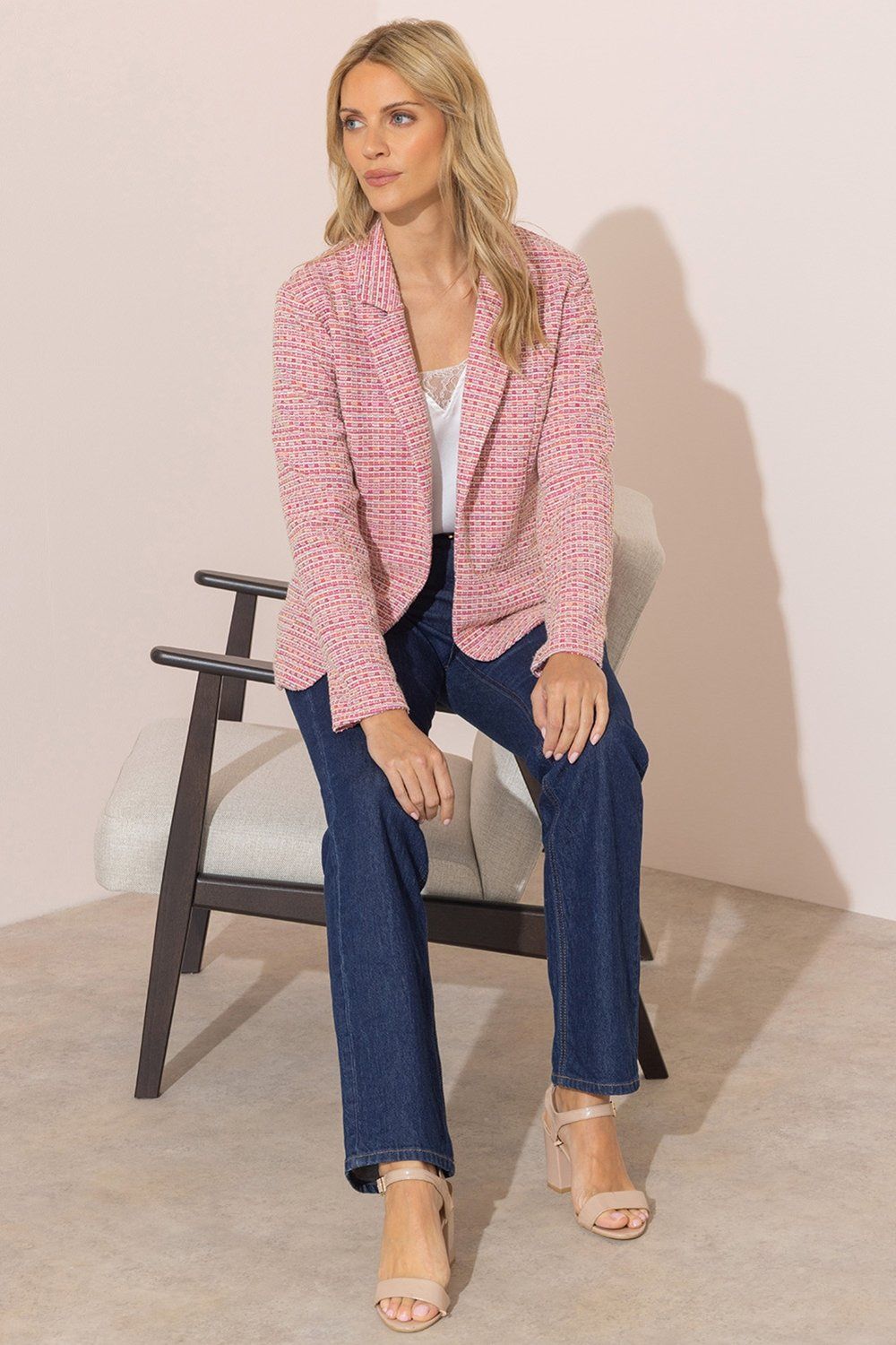 Klass. Boucle Fitted Blazer