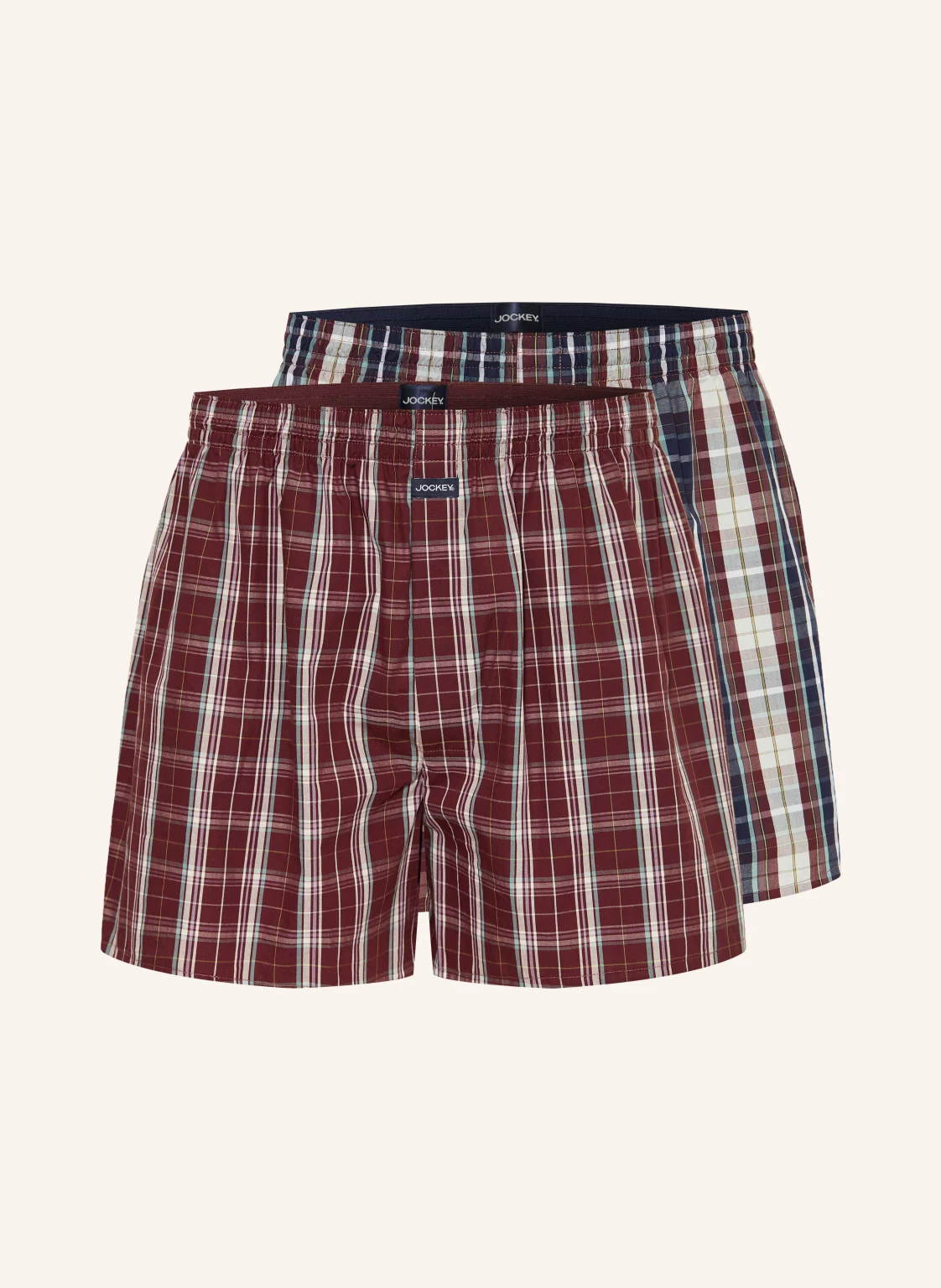 JOCKEY 2er-Pack Boxershorts
