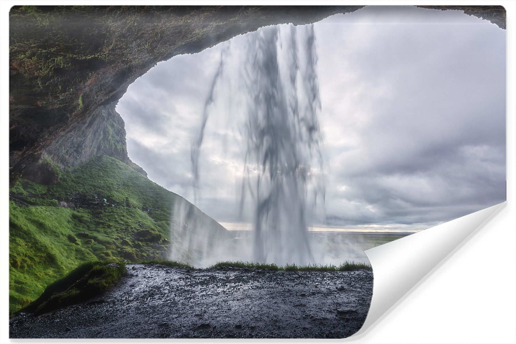 Fototapeta Wodospad Seljalandsfoss 90x60cm