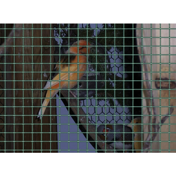 Gitter, HxL: 50 x 500 cm, Stahl, grün