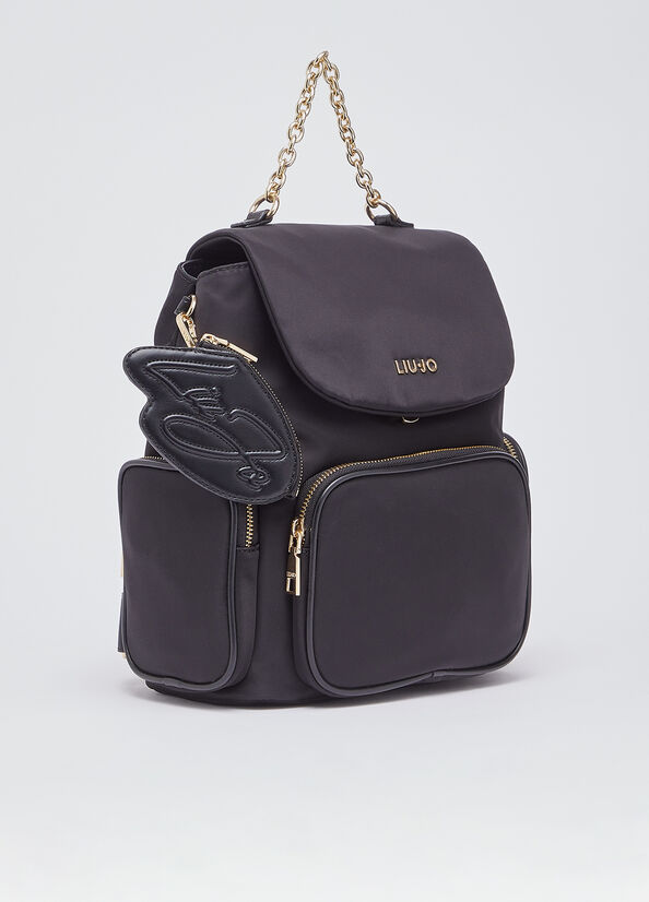 Zaino in nylon con portamonete