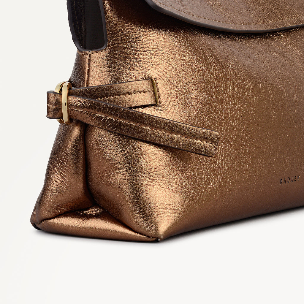 Fleet Street - Medium Flapover Clutch Bag