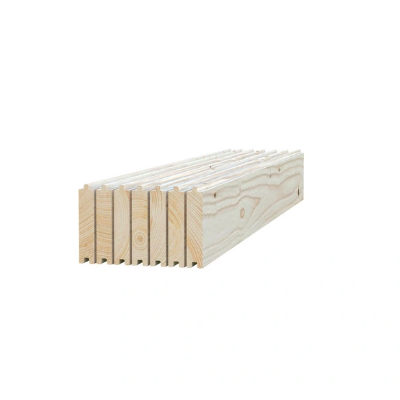 Fußboden für Pavillon »Palmako Connect«, B x T: 295 x 295 cm, braun, tauchgrundiert