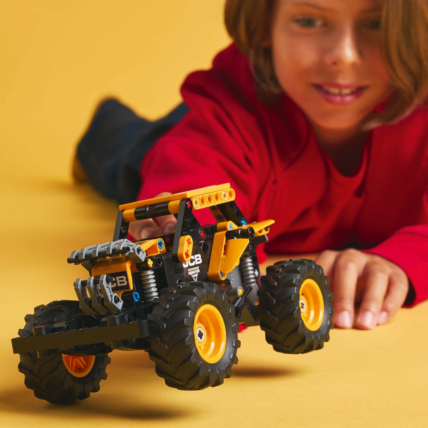 Pullback Monster Jam DIGatron Lego Technic