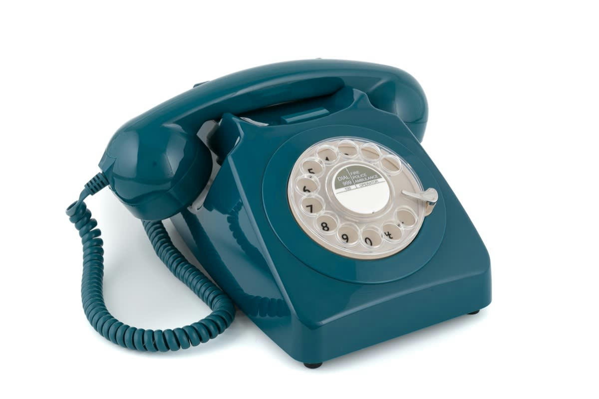 - Téléphone analogique  746 ROTARY AZURE BLUE