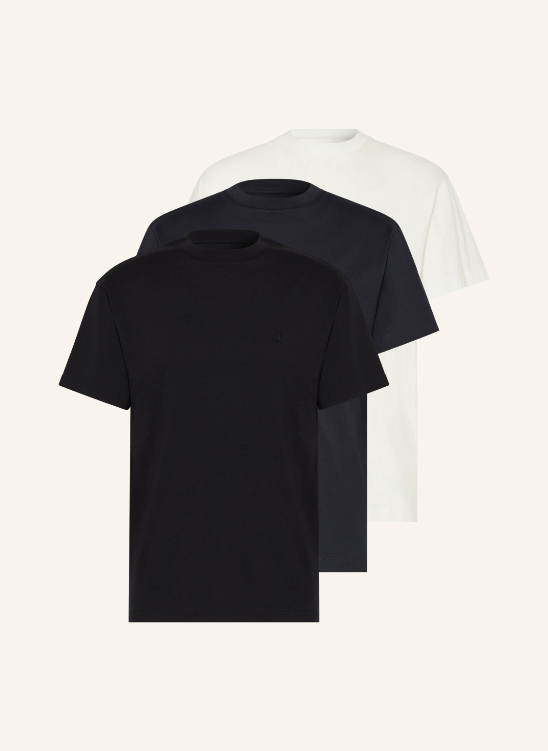 JIL SANDER 3er-Pack T-Shirts