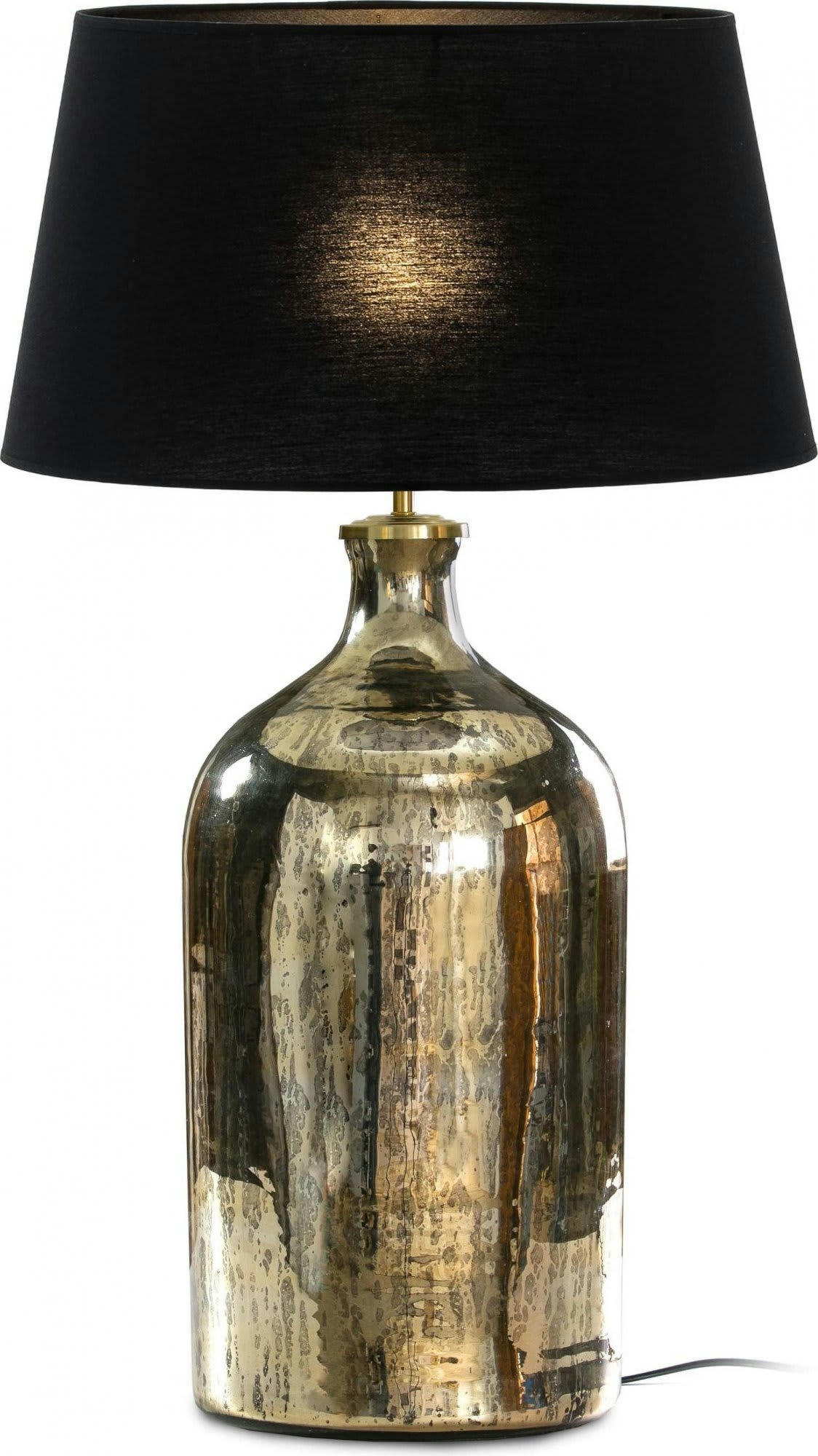 ALFAJARIN - Lampe de salon Verre Or 28x28x60 cm