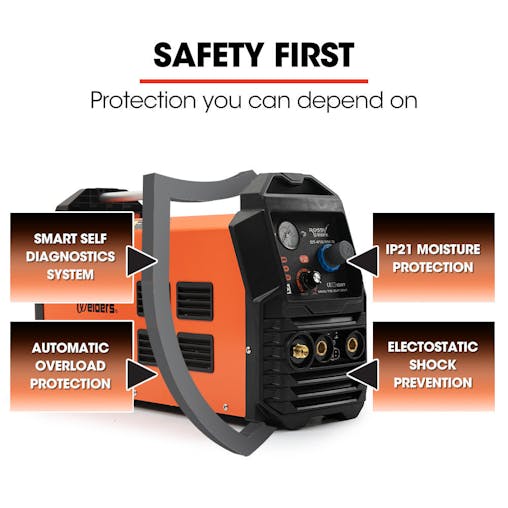 NNEMB CT-416 Portable Inverter Welder and Plasma Cutter 3in1 Multi-function Cut/MMA/TIG Welding