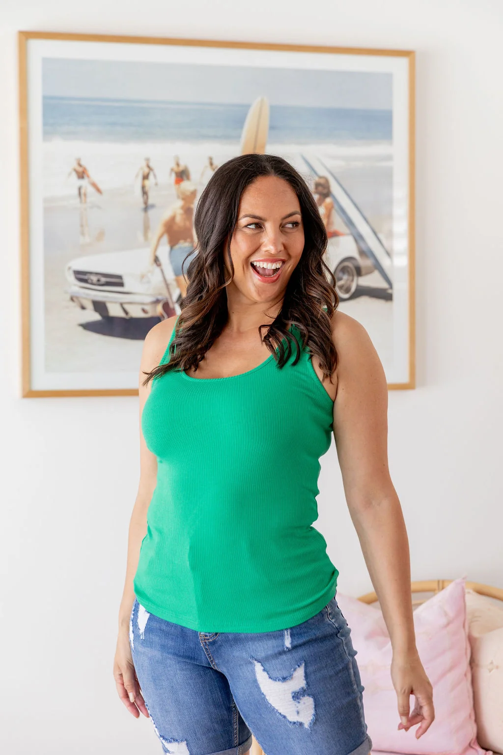 Billi Tank in Green