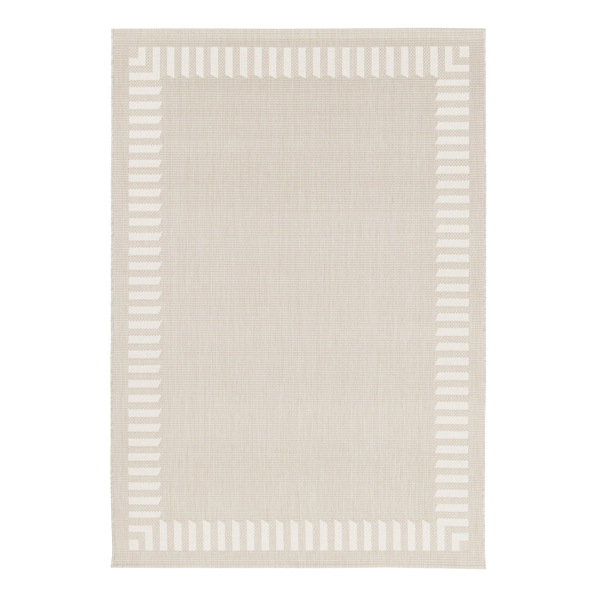 AFK Living vloerkleed Agora - voor binnen en buiten - beige - 120 x 170 cm