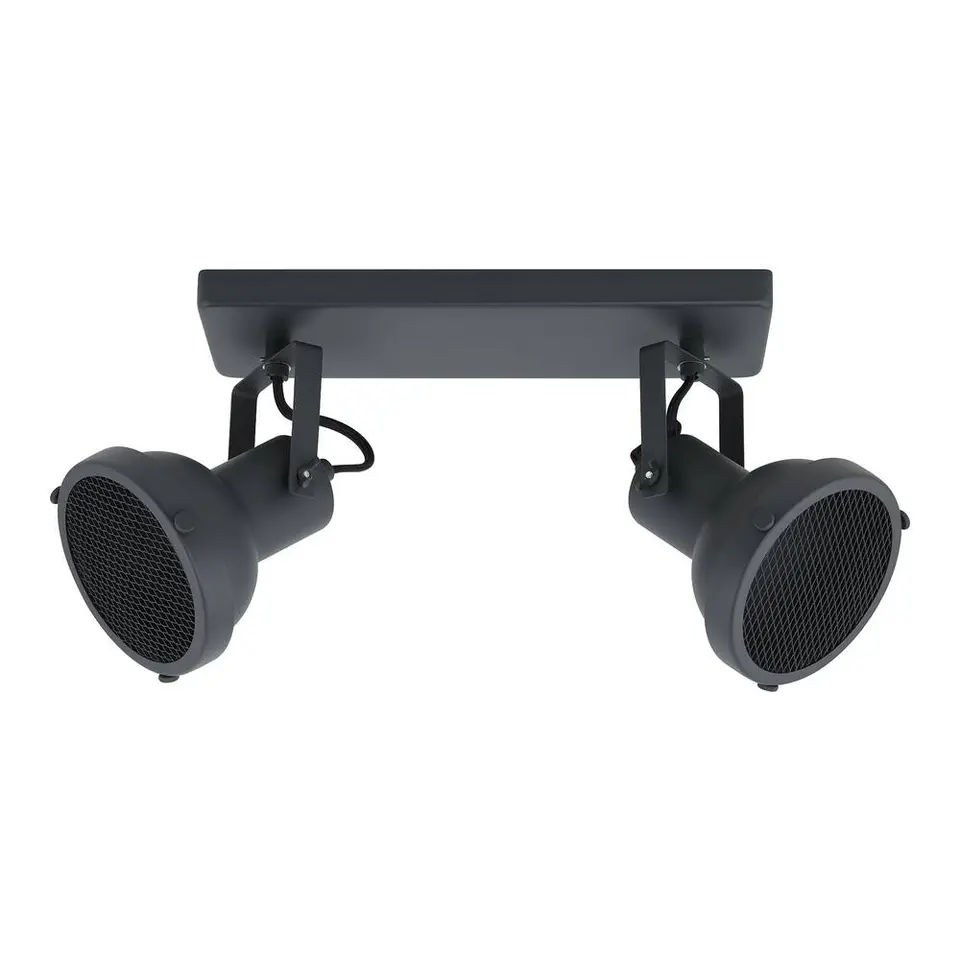 2-Spot Riga - zwart - E14