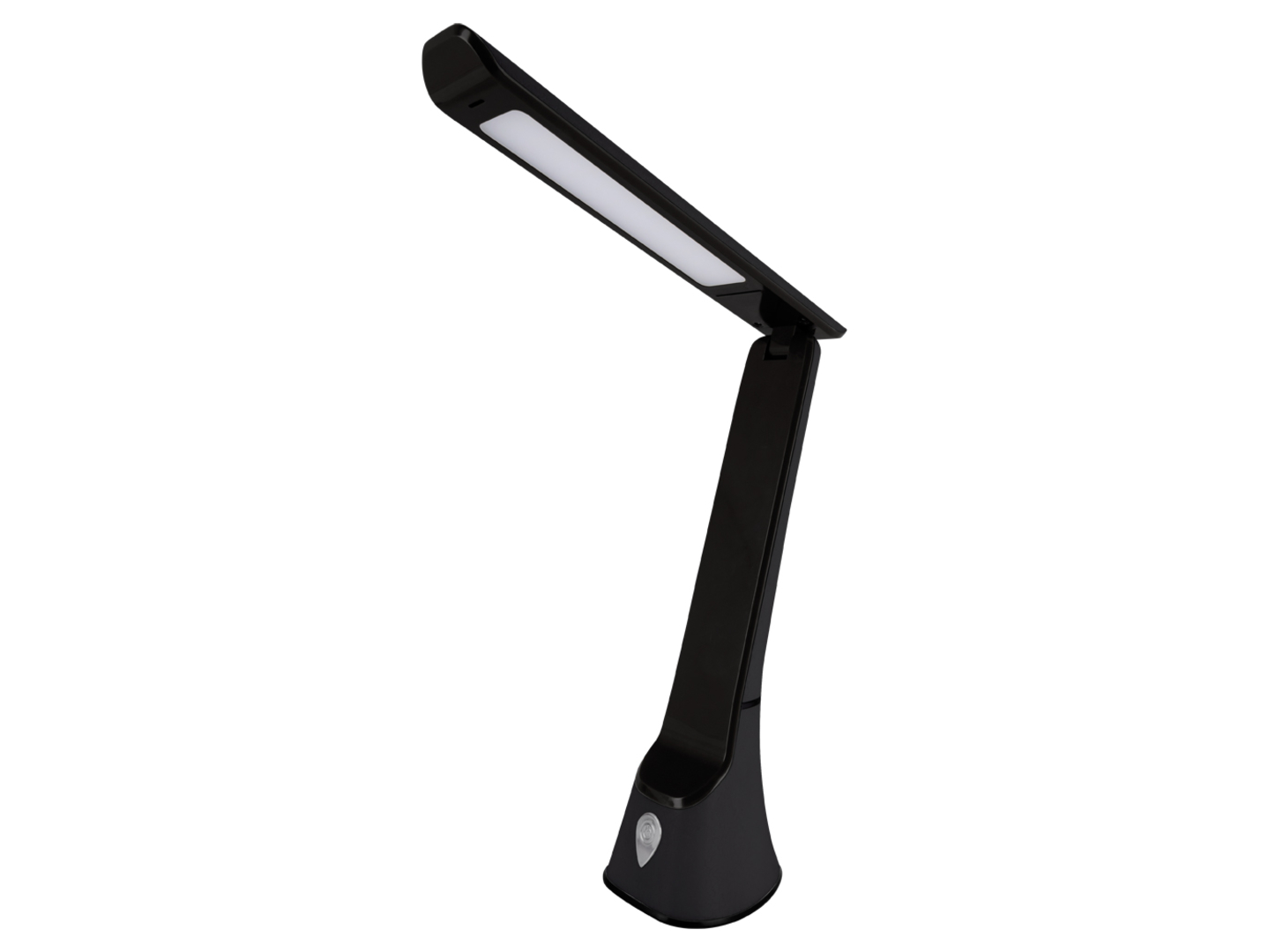 Lampka biurkowa Gibon LED z tworzywa sztucznego czarna