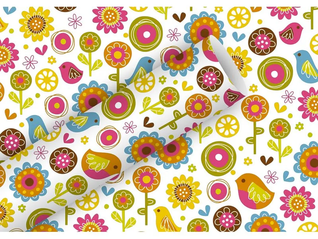 Geschenkpapier Birdland